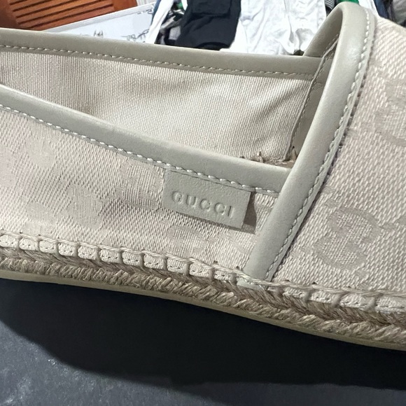 Gucci size 39 soft bianco color espadrilles, brand new very comfortable - Picture 2 of 6